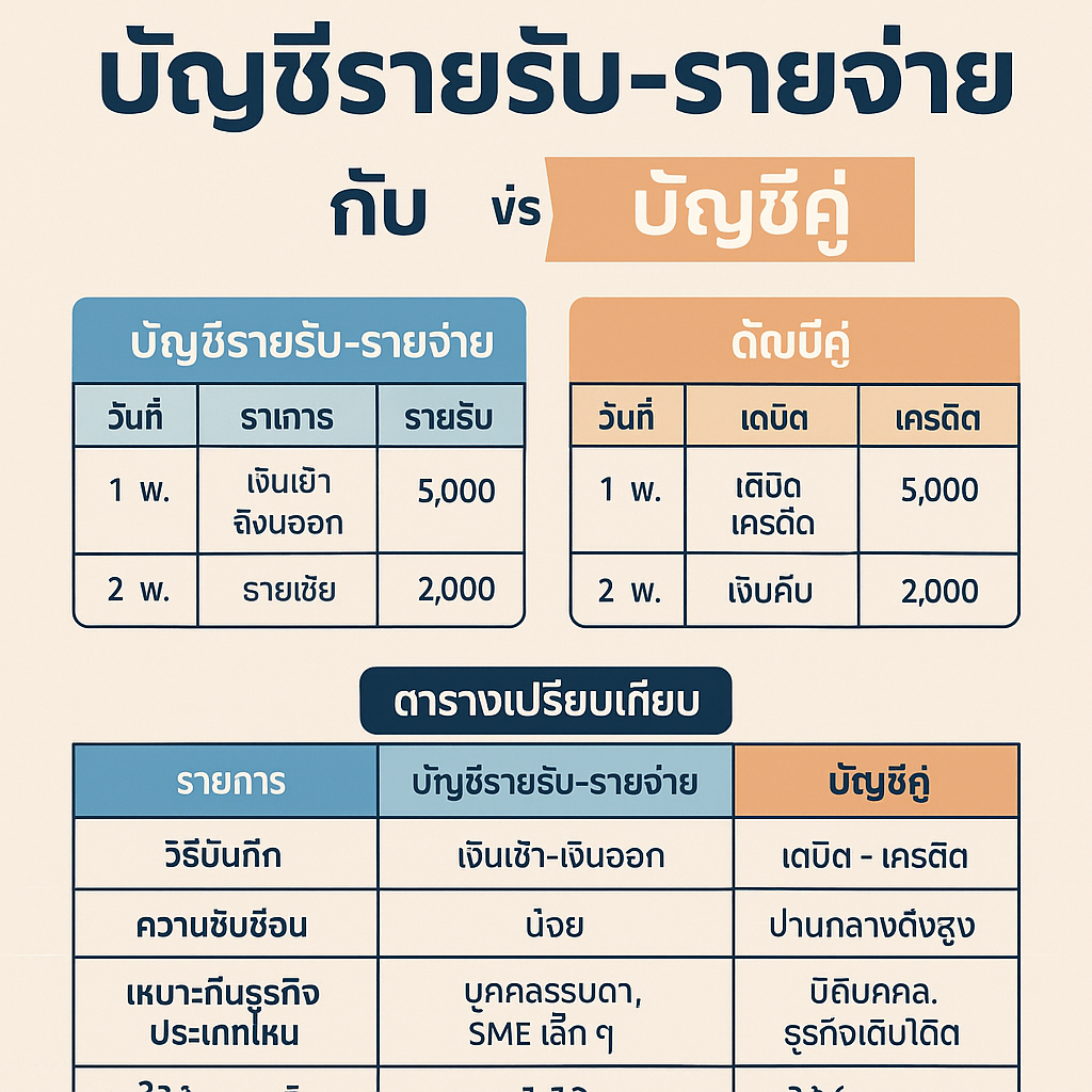 บัญชีคู่ คืออะไร